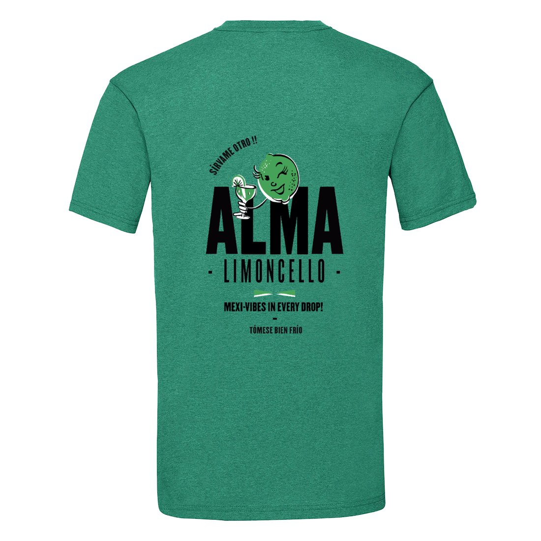 Playera Verde ALMA Limoncello